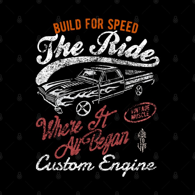 The Ride Build for speed custom distressed by SpaceWiz95