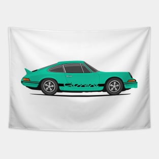 supercar 911 carrera rs turbo 1972 side Tapestry