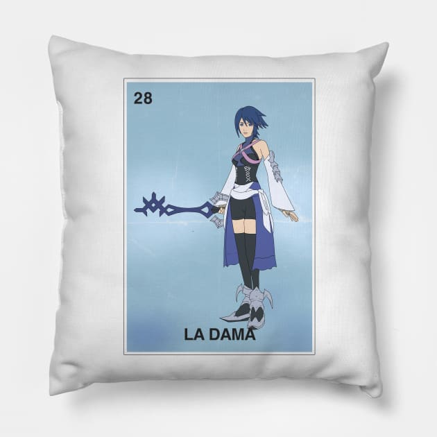 La Dama Pillow by jRoKk17