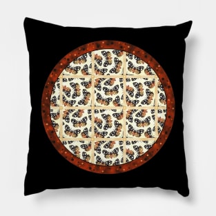 Tiger Moths Pillow