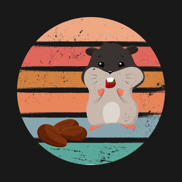 Retro Hamster by shirtsyoulike