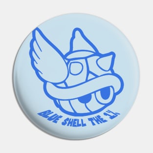 Blue Shell the 1% Pin