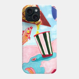 Peek-a-boo world Phone Case