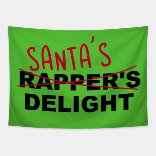 Santa’s Delight - Christmas Holiday T-Shirt Tapestry