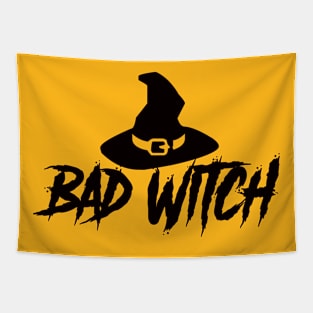 Bad Witch Halloween Shirt Tapestry