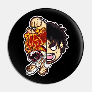 ChunkieCheeks One Piece - Luffy Pin