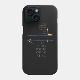 The Lesser Evil - Fantasy Phone Case