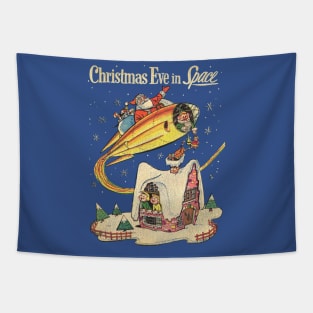 Christmas Eve in Space! Tapestry