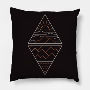 Earth, Air, Fire & Water Pillow