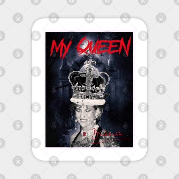 Genesis Streetwear - My Queen Magnet by retromegahero