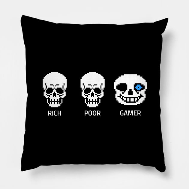 Gamer Economy Pillow by christopper