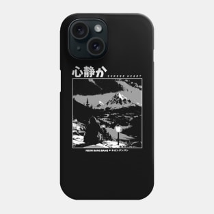 Lofi Landscape Manga Aesthetic Phone Case