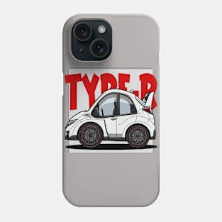 Civic Type R Caricature Phone Case