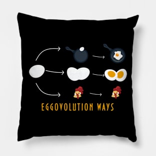 Eggovolution Ways! Pillow