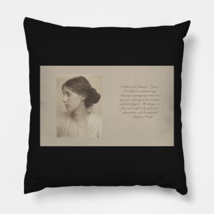 Virginia Woolf Pillow