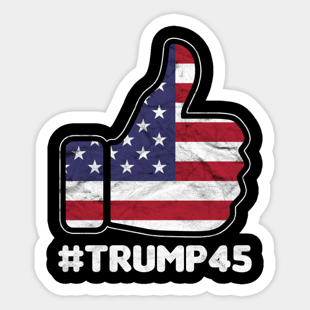 TRUMP- I Like Trump - Pro Trump - Sticker