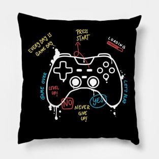 PlayStation Remote controller white Pillow