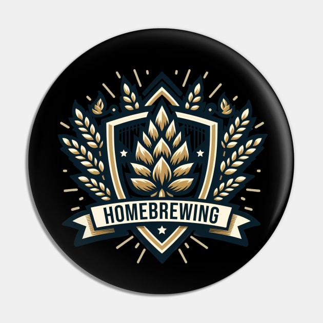 Homebrewing Homebrewer Pin by ThesePrints