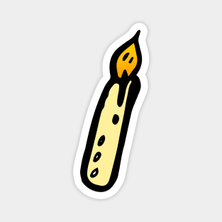 Candle Doodle Art Magnet