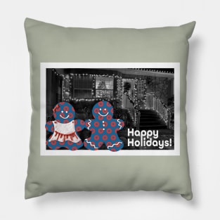 Phish Gingerbread Holiday Greetings Pillow