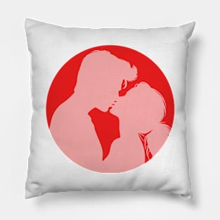 Love, pink and red Pillow