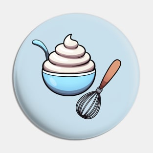 Whipped Cream Pin