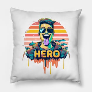 Hero facen Pillow