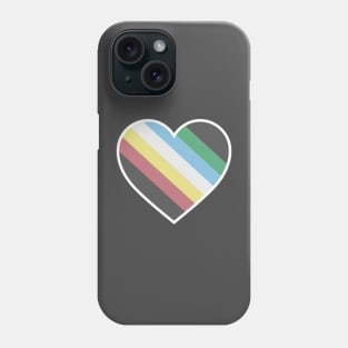 Disability Pride Heart Phone Case