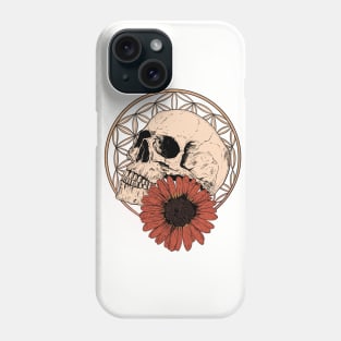 Macabre Alternative Gothic Aesthetic Skull Streetwear Phone Case