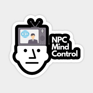 Fake News NPC Brainwashing Magnet