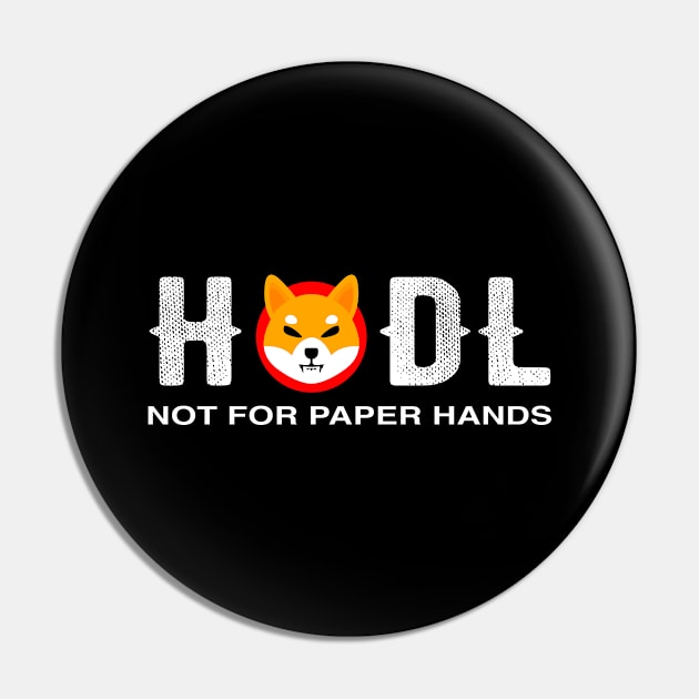 HODL Shiba Inu To The Moon Funny Shiba Inu Pin by BrightGift