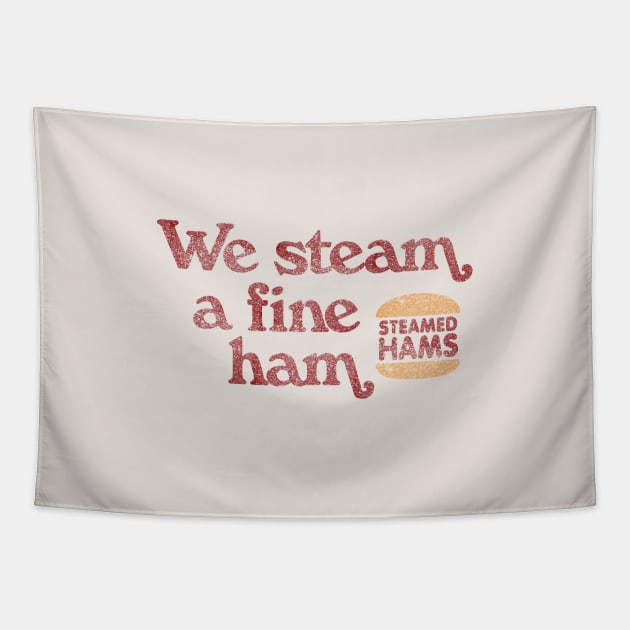 We Steam a Fine Ham Tapestry by Heyday Threads