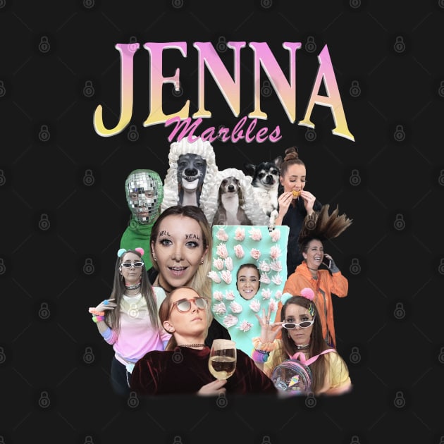 Jenna Marbles Retro - Pink Variant by DreamEasy Creations