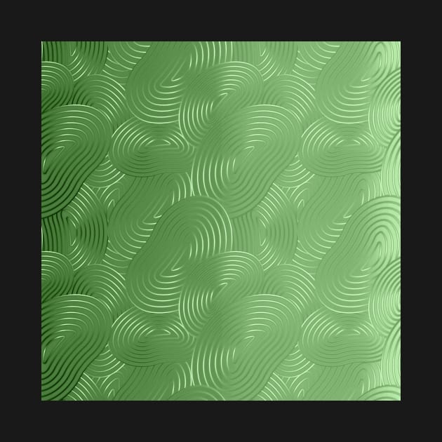 Green glossy panels modern art deco by Uniquepixx