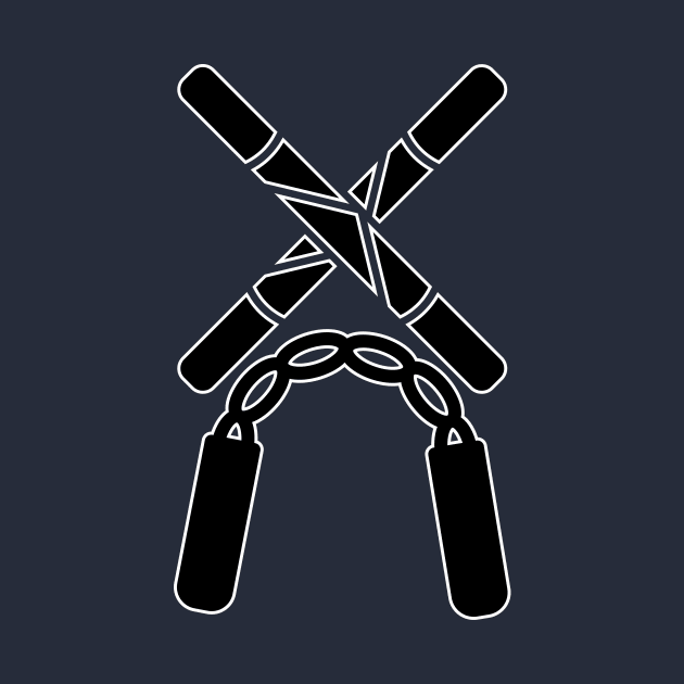 Nunchuks! The weapon of a true martial arts warrior! by Crazy Collective