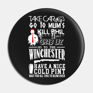 A Winchester Plan of Events Pin