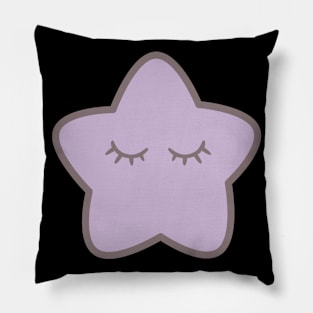 Lilac Star Pillow