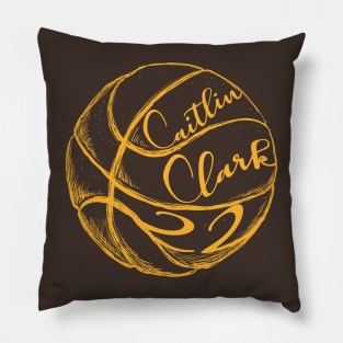 caitlin clark 22 Pillow