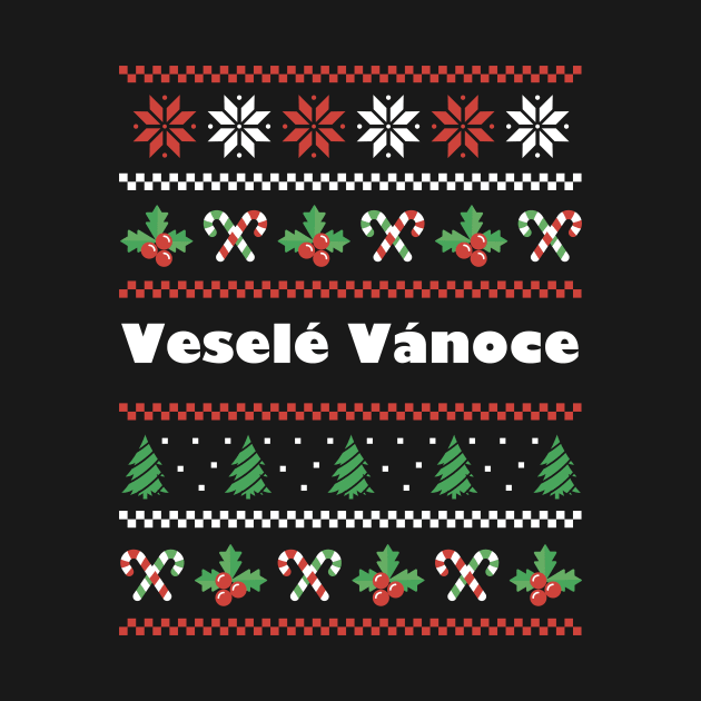 Czech Christmas Vesele Vanoce by SunburstGeo