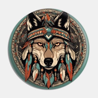 Wolf Totem Pin
