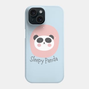 Sleepy Panda Phone Case