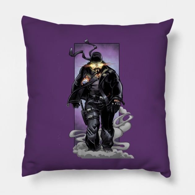 Deadeye Original Pillow by OutpouringComics