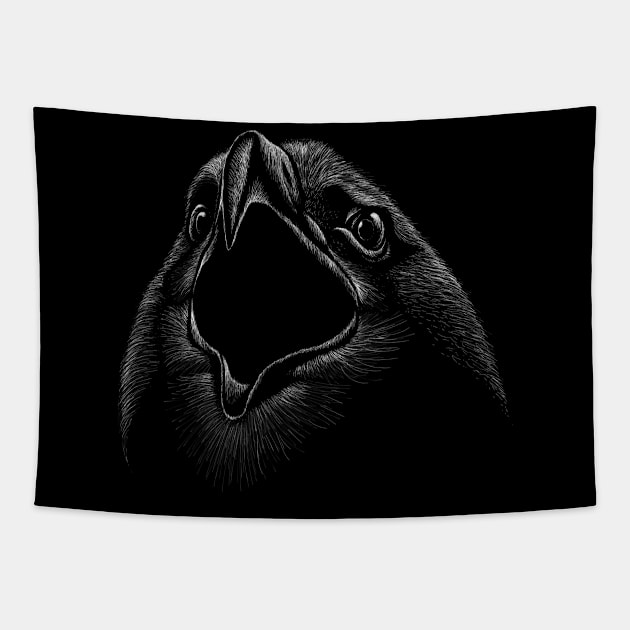 Eagle raven crow eagles US USA falcon magic t shirt t-shirt Tapestry by Aprint Store