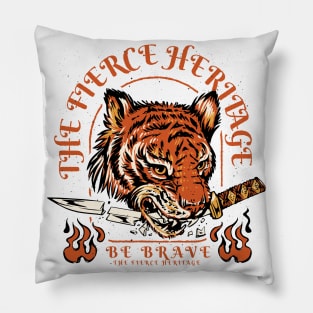 Tiger Tenacity Pillow