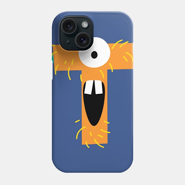 Monster T Phone Case by salimax