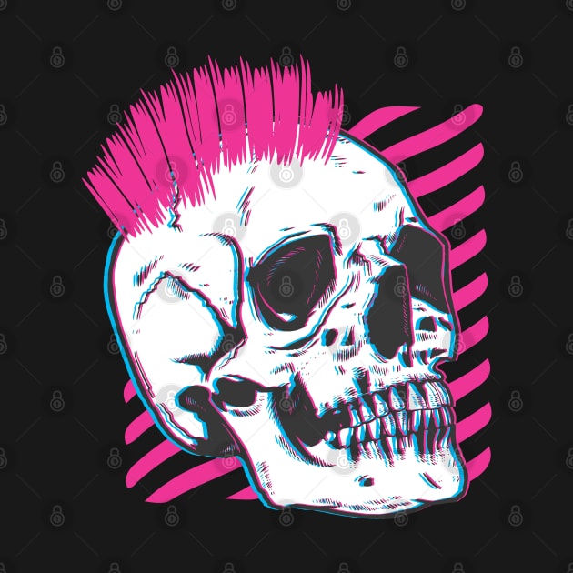 Punk Skull by LR_Collections