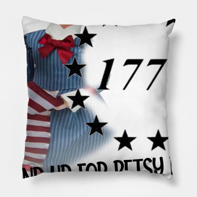 stand up for besty ross Pillow by karimydesign