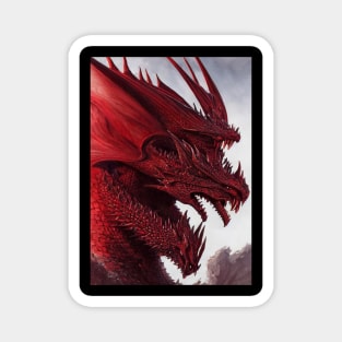 Nagendra Red Dragon Magnet