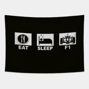 Comer, Dormir, Formula 1 y Repetir Tapestry