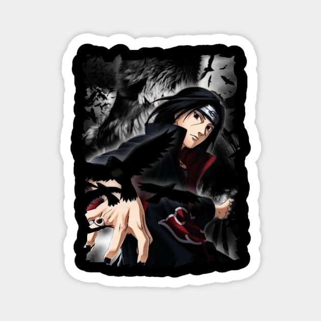 ITACHI UCHIHA MERCH VTG Magnet by kuzza.co